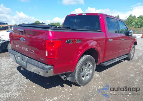 2019 Ford F-150 Lariat from USA, damaged, VIN 1FTEW1E43KFC74587
